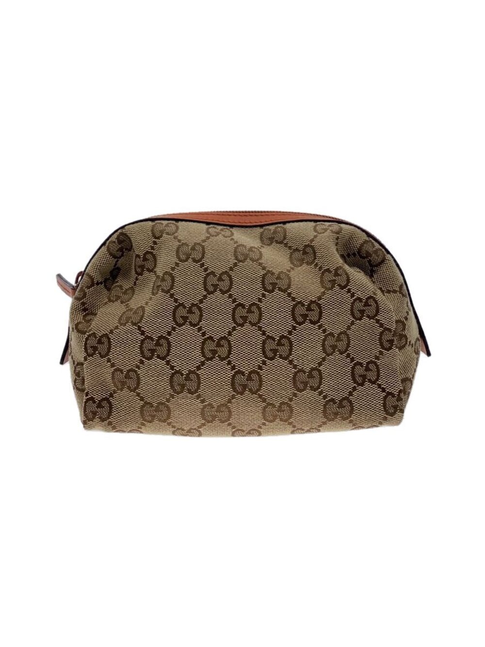 Gucci Pouch Clutch GG Canvas Brown All over